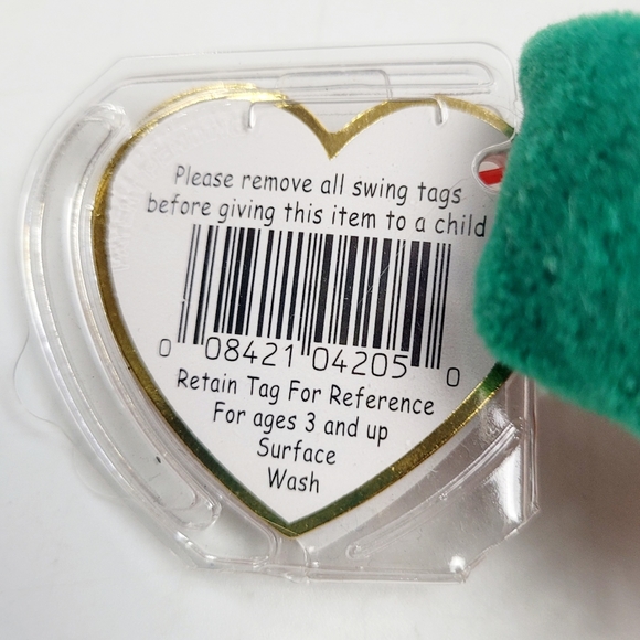 Vintage 1998 Original Ty Beanie Baby Pumpkin - Picture 7 of 9